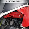 NICECNC 200 Blaster Exhaust Pipe Heat Shield Cover Guard ATV For Yamaha Blaster 200 YFS200 1988-2006 YFS200SE Special Edition