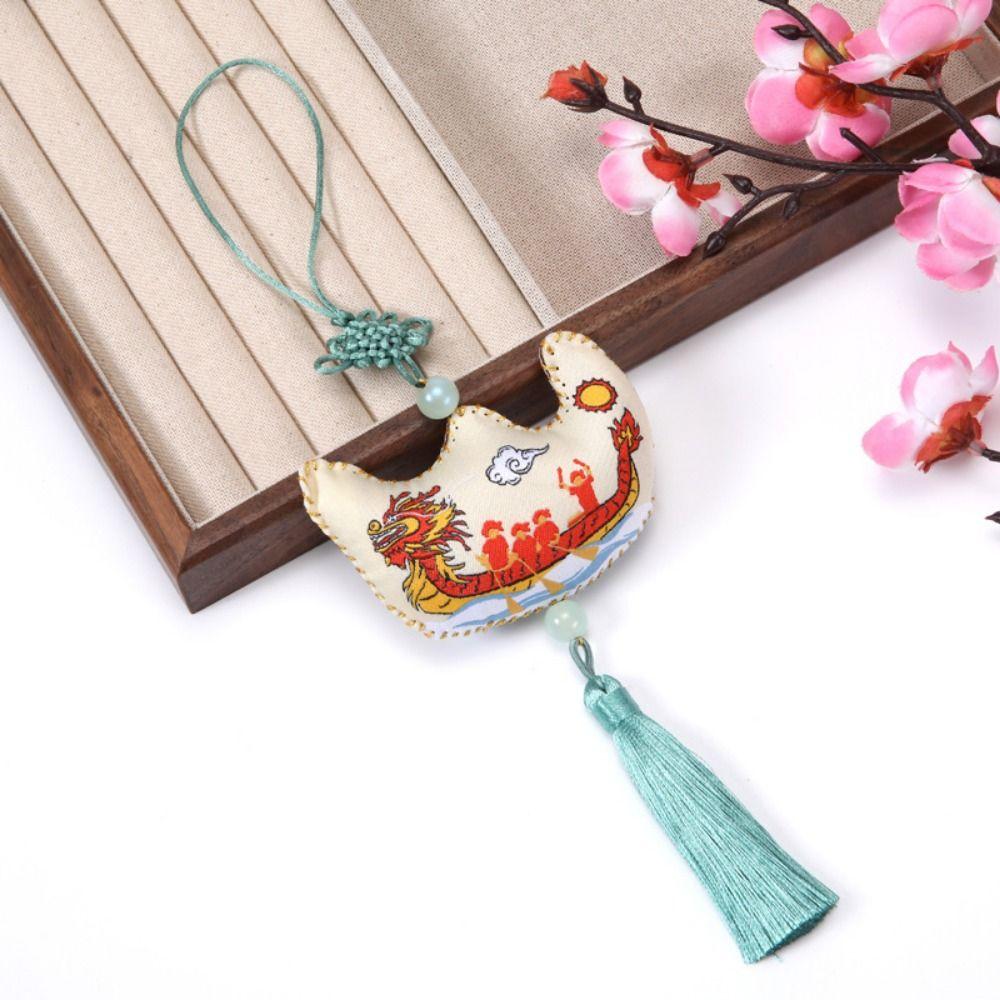 Flower Embroidery Kite Sachet Hanging Decoration Chinese Style Sachet Pedant Necklace Home Decor