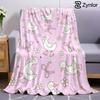 Cute Duck Daisy Ultra Soft Sherpa Fleece Blanket Fluffy Warm Halloween Cozy Throw for Sofa Couch Bedroom Gift All Season