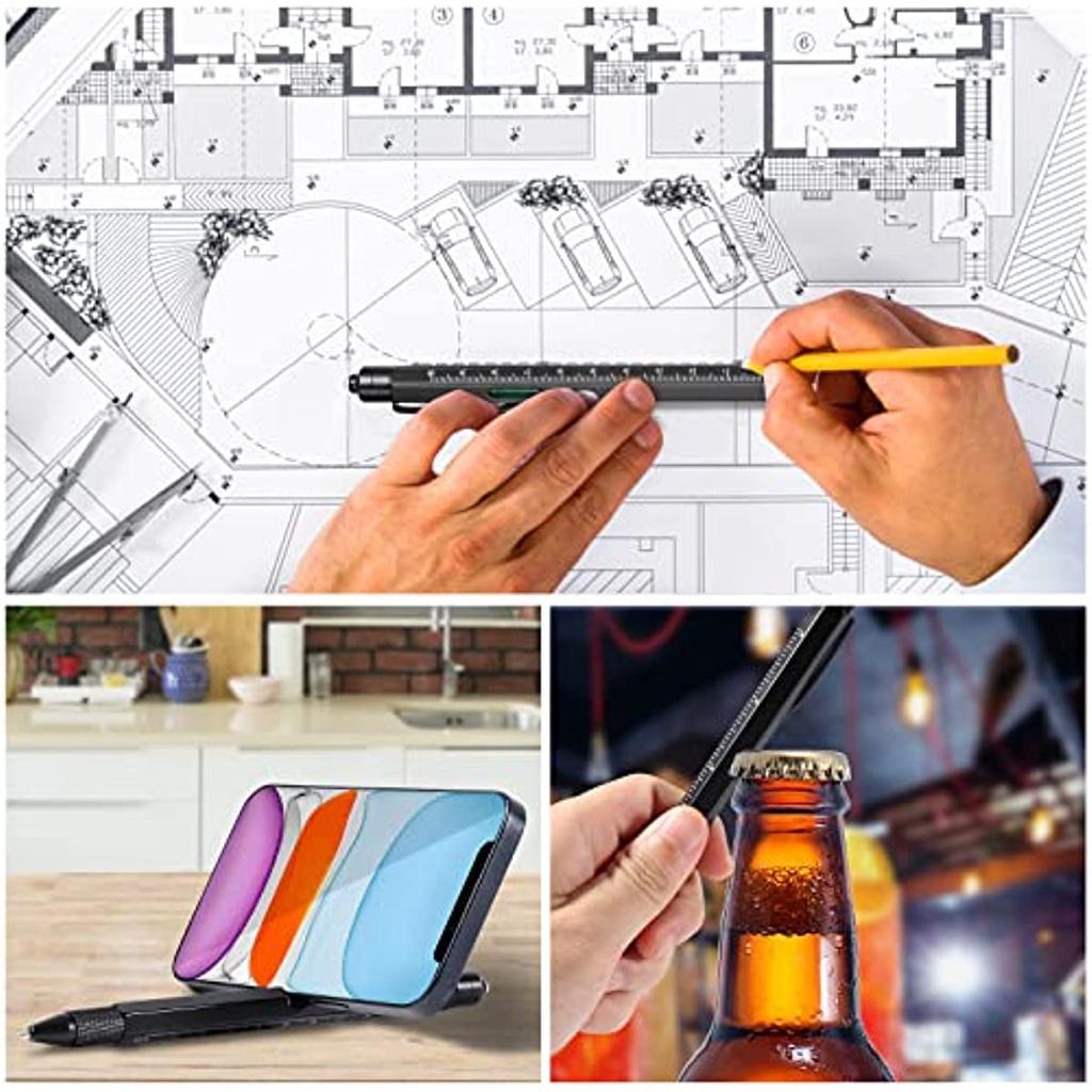 Multifunction 9 In 1 Pen Gift Papa Gift Idea Man Gift Birthday Gift Man Gift Party of the Peres Idea Gift Christmas Gift Man Original Helpless Christ