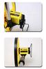 Folding Hand-Push High-Precision Outdoor Measuring Wheel with Rubber-Coated Large Wheel