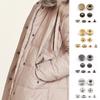 10sets 10-20mm Metal Brass Press Studs Sewing Button Snap Fasteners For Leather Craft Clothes Bags DIY Handmade Accessories