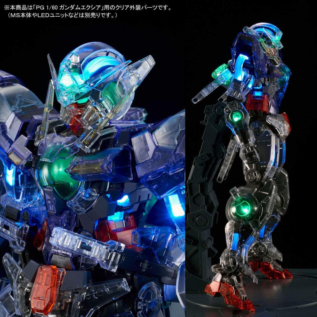 PG Gundam Exia Clear Color Body 1/60
