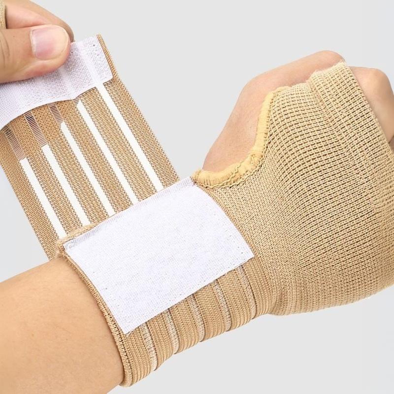 1Pcs Universal Wrist Support Sports Bandage Gloves Adjustable Wrist Brace Fitness Sports Anti- Anti-Wear Gloves