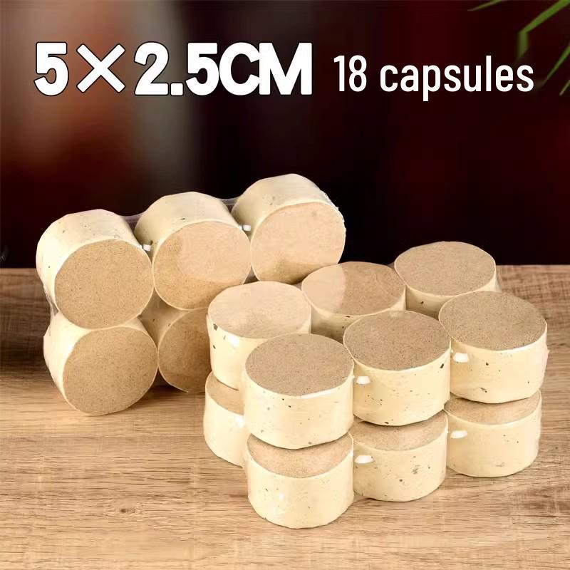 Extra Large Bold Moxa Stick with Pure Wool for Moxibustion Therapy - Aged Mugwort Coarse Stick.