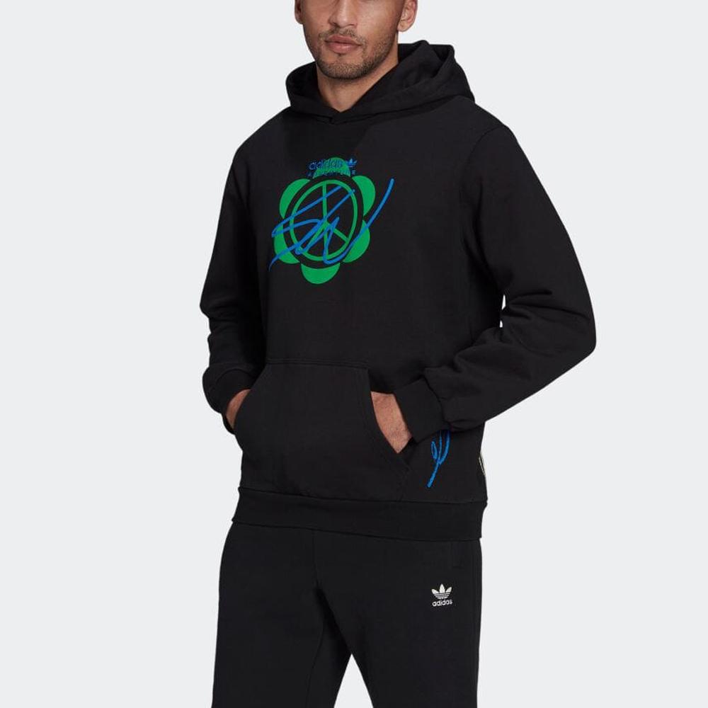 Adidas Sean Wotherspoon Superturf Hoodie Black Men Streetwear HI3304