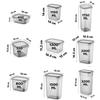 12 Pcs Food Storage Container, Noodle Box, Cereal Storage Container, Supply Jar