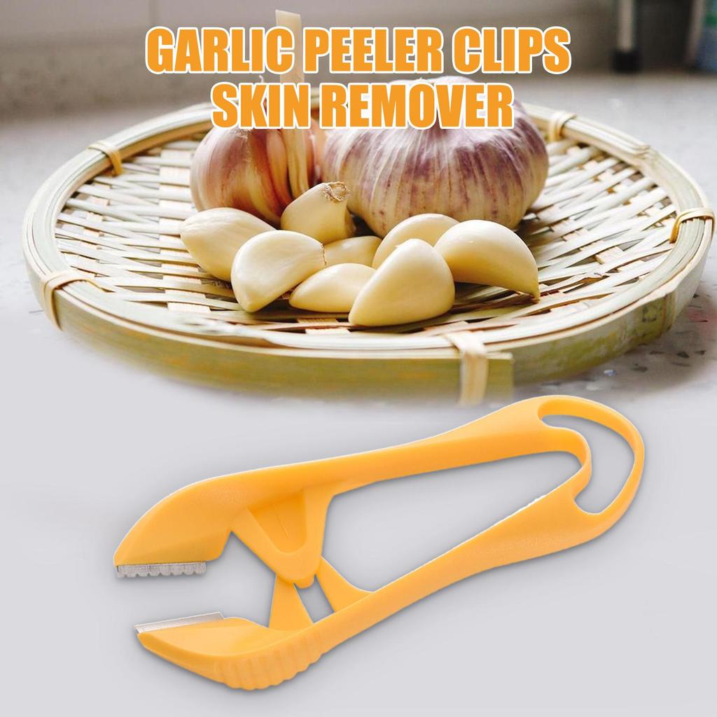 Garlic Stripper Manual Garlic Peeler Lightweight Practical Vegetable Peeling Tool Garlic Peeling Clip Tweezer Kitchen Gadgets