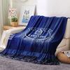 1PC Everton F.C Patterned Flannel Blanket Suitable For All Seasons for Home Decor Warmth and Comfort Gifts Holiday Present