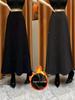 Premium Rhinestone High-Waisted A-Line Fishtail Skirt - Women's Autumn Winter Fashion