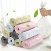 5 Rolls of Thickened Silver Steel Garbage Bags - Point-Break Design, New Material, Colored, Medium to Large Size for Kitchen and Bathroom Use