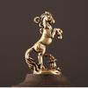 2026 Year Of Chinese Zodiac Horse Lucky Pendant Keychain Copper Feng Shui Wealth Key Ring Women Men Bag Charm Jewelry Gift