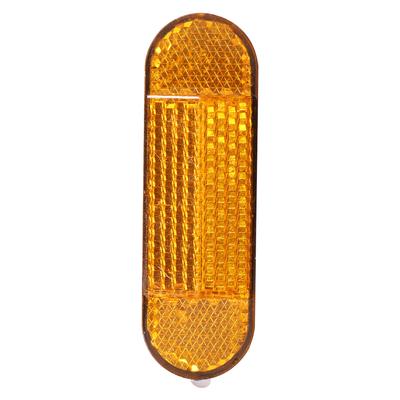 1 Stück ABS Roller Front Sicherheitsreflektor für M365 Pro 2 Elektroroller Fahrrad Nachtwarnreflektor