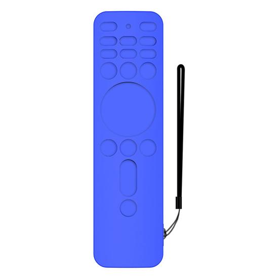 Remote Control Cover All-inclusive Soft Silicone TV Remote Controller Protective Case for VIZIO XRT260 TV Remote синий