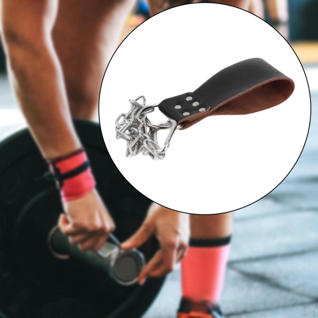 Dumbbell Loading Strap Accessories with Chain Multifunction Dipping Belt Attachment Pullups
