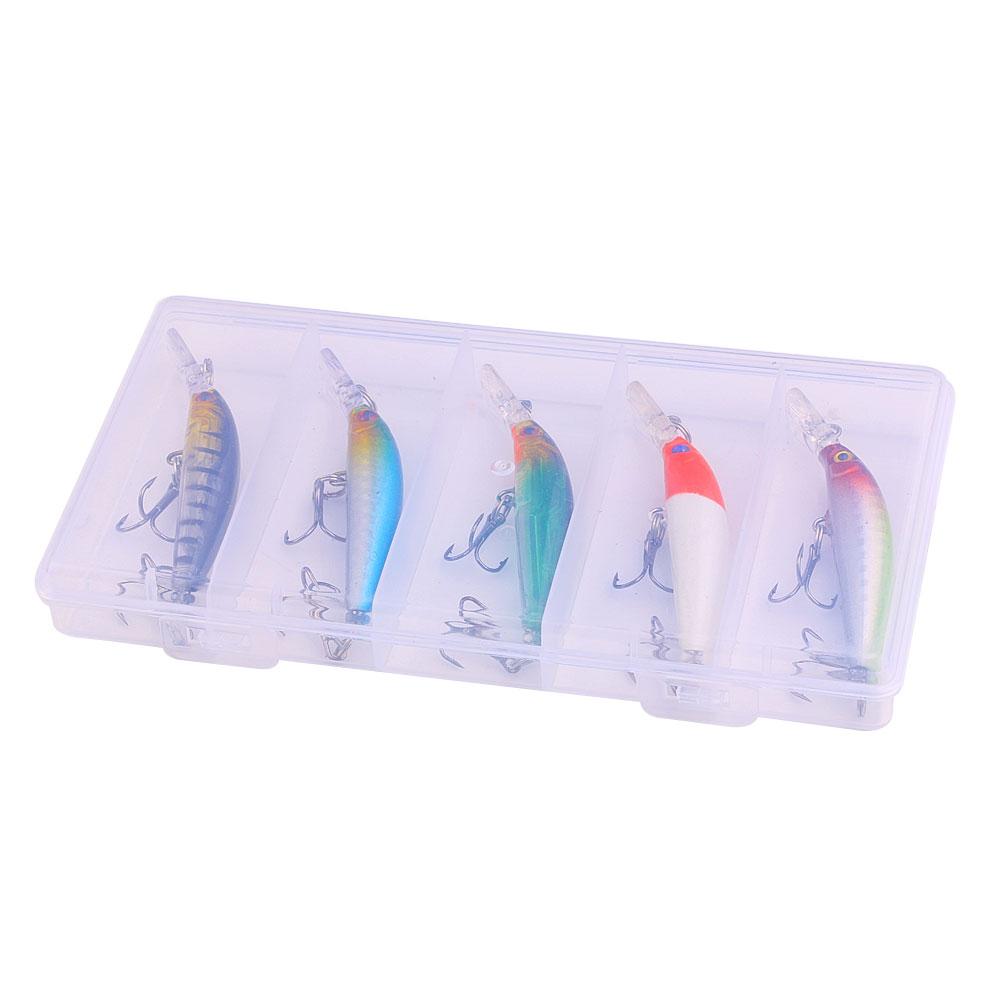 deep drive  Simulation Minnow Fishing Lure Long Casting Hard Lure With 3 Treble Hooks Wobble Fishing Tackles