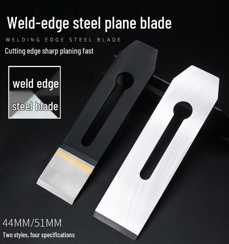 Weld Peak High-Speed Steel Woodworking Plane Blade, 44/51mm Carpenter Hand Plane Blade