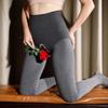 High Waist Belly Open Crotch Leggings Women's Fleece and Thin Free Large Size Fishbone Cotton Hollow Pantyhose