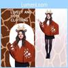 Halloween-Rentierumhang-Kostüm für Damen mit Cosplay-Cape für Bühnenauftritte