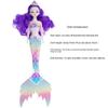 Colorful 45cm Mermaid Doll 11 Movable Joints Bjd Doll Set  (with Lights and Music)