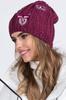 Wanda Women' Raspberry Hat *Free Pompom
