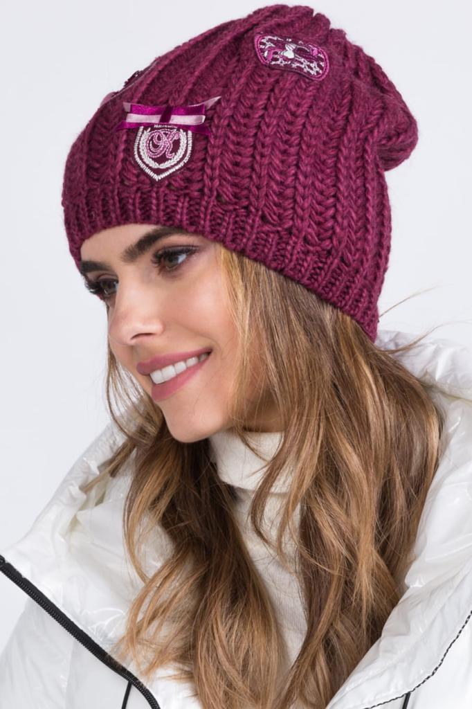 Wanda Women' Raspberry Hat *Free Pompom