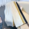 Tencel Cotton Women's Wide-Leg Cropped Pants - Summer 2026, Elegant Slimming Style, Lightweight, Draped, Loose Fit.