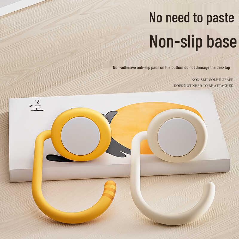 

Newcomer Cat Table Edge Hook - Durable Cartoon Student Storage Hanging Bag, Free Shipping