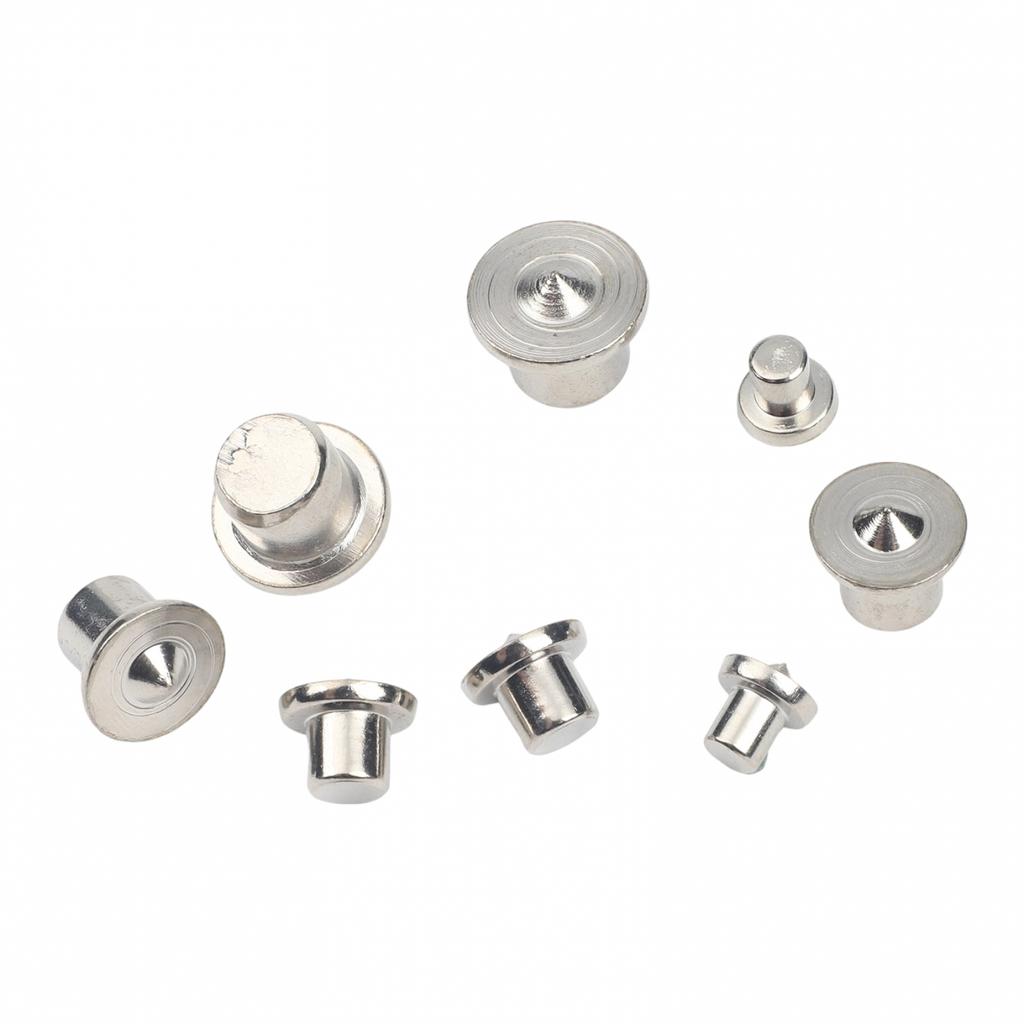 Solid And Hollow Styles Dowel Center Pins 8-piece Pack Metal Construction