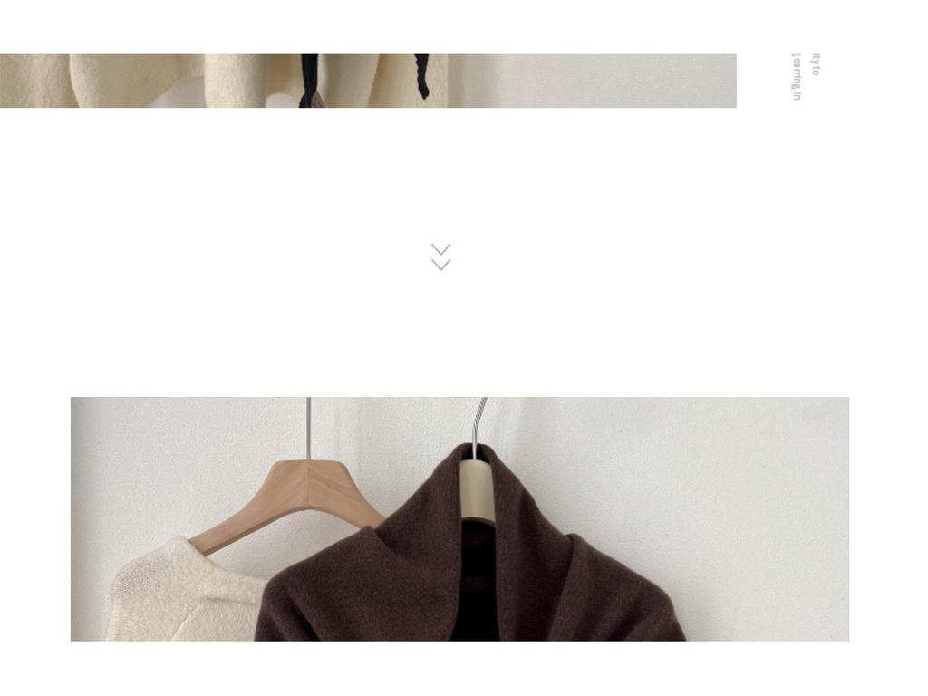 100% Pure Wool Women's Triangle Shawl: Knitted Scarf, Solid Color, High-End and Versatile Neck Warmer