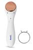 Areti Plasma Ion Facial Beauty Device, Battery-Operated, Vibrating, with Cotton Ring, Wrinkle (b2026WH)