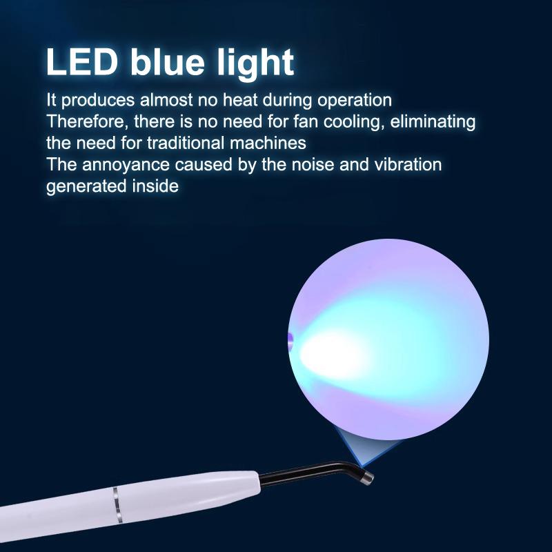 Dental Wireless Quick 1 Second Led Curing Light Curable Resin Oral Hygiene Wireless Device Led Dental Popolymerized Lamp