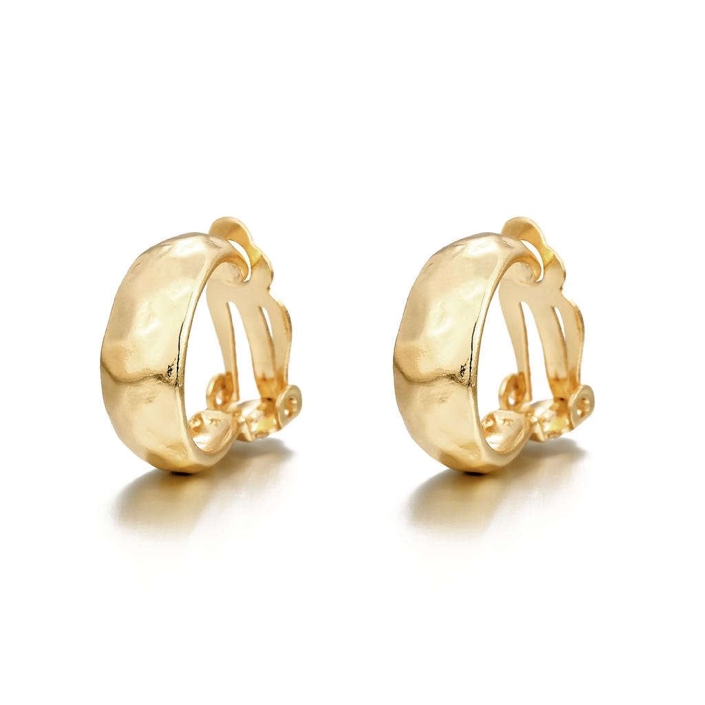 Promotional Personalized Earrings, Fashionable And Simple Winding And Knotting, No Ear Piercings, Alloy Ear Clips