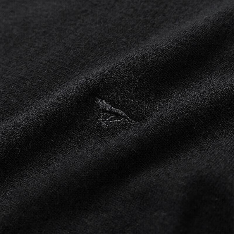 Septwolves Men's 100% Pure Wool Turtleneck Sweater