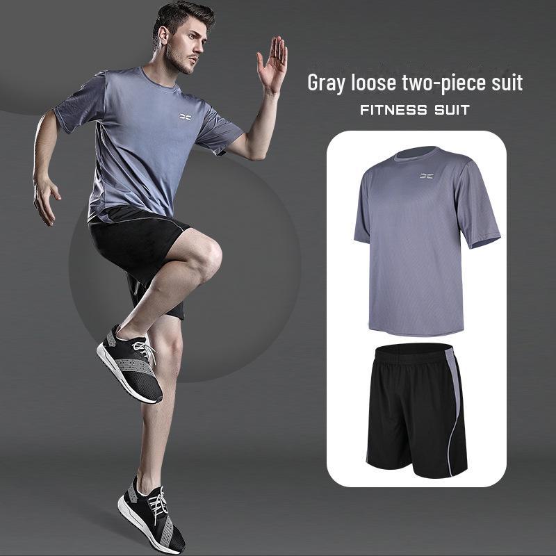 Men's Summer Gym & Sports Suit: Running, Yoga, Basketball, and Night Training Wear