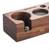 Adjustable Wooden Coffee Tamper Stand for Barista Kitchen Accessories