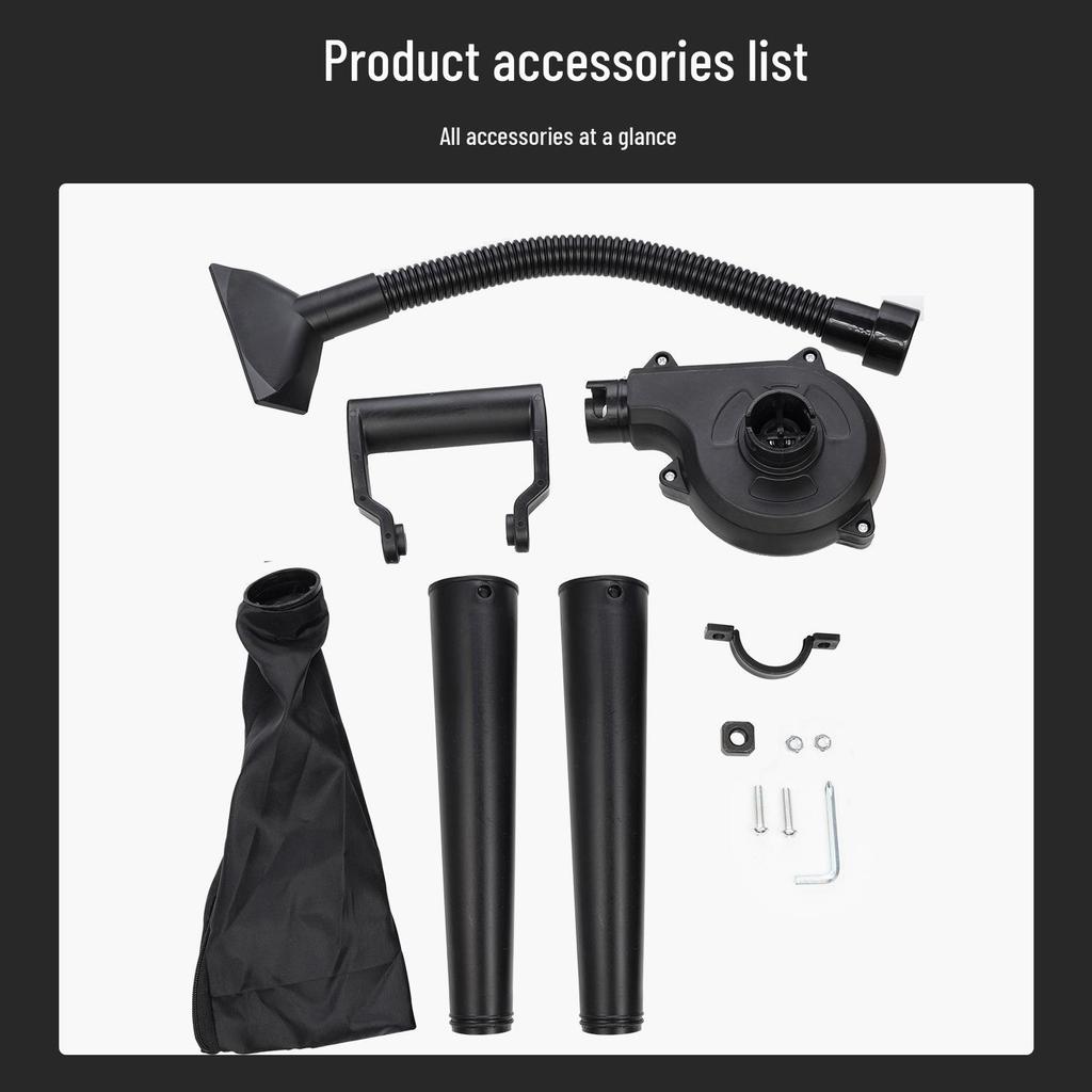 Dual-Use Angle Grinder To Hair Dryer Converter for Dust Removal and Cleaning