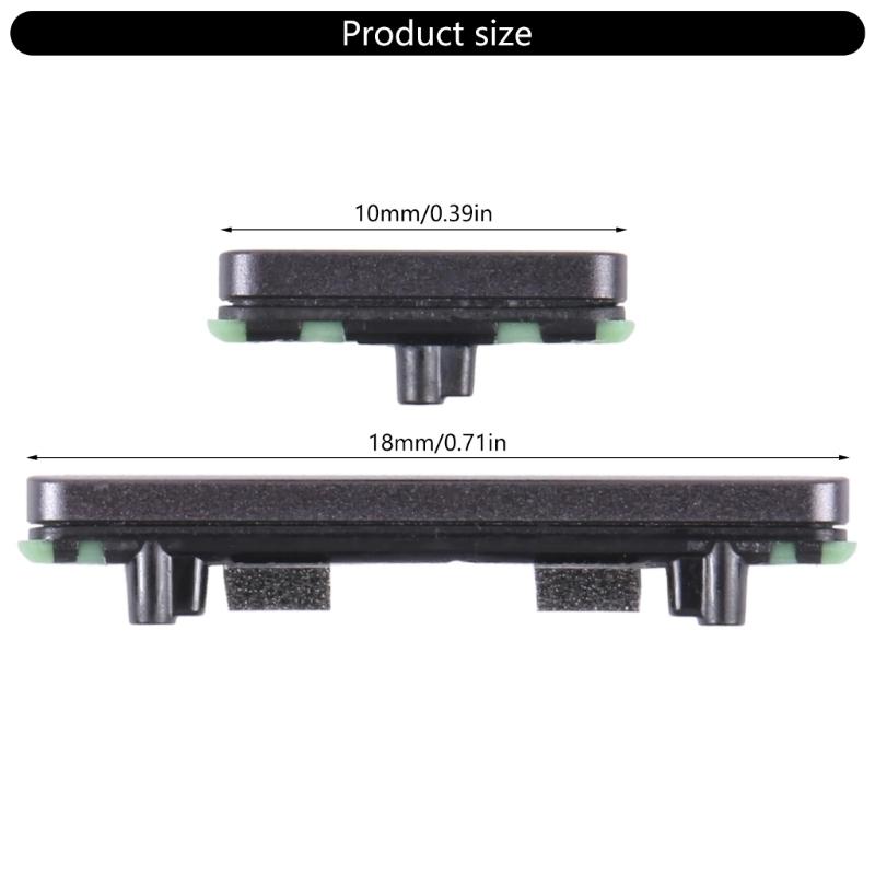 Flexible Seitenknöpfe für Lautstärke & Power Geeignet für Pixel-Serie-Telefone Gewährleistet nahtlose Bedienbarkeit der Tasten