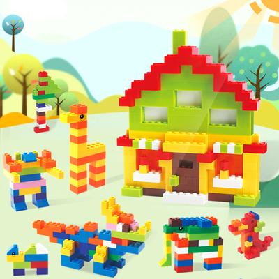 Small Particles Of Multi-Color Plastic Building Blocks To Build Compatible Lego Toy Creative Diy Puzzle Bulk Building Blocks