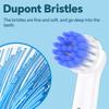 Soft Toothbrush Heads Compatible with Oral B Electric Toothbrush, Replacement Brush Head for OralB 1000 100 1500 500 7500 8000