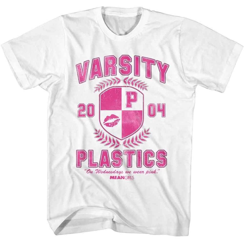 Mean Girls - Varsity Plastics - American Classics - White  Short Sleeve T-S 120