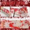 Blood Stained Halloween Blood Cloth 5/10/15/20M Bloody Cloth Strips  Secret Room