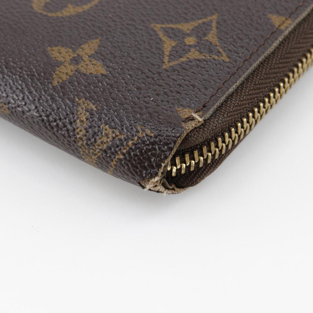 LOUIS VUITTON Zippy wallet Purse M60017 Brown Monogram canvas Women Used