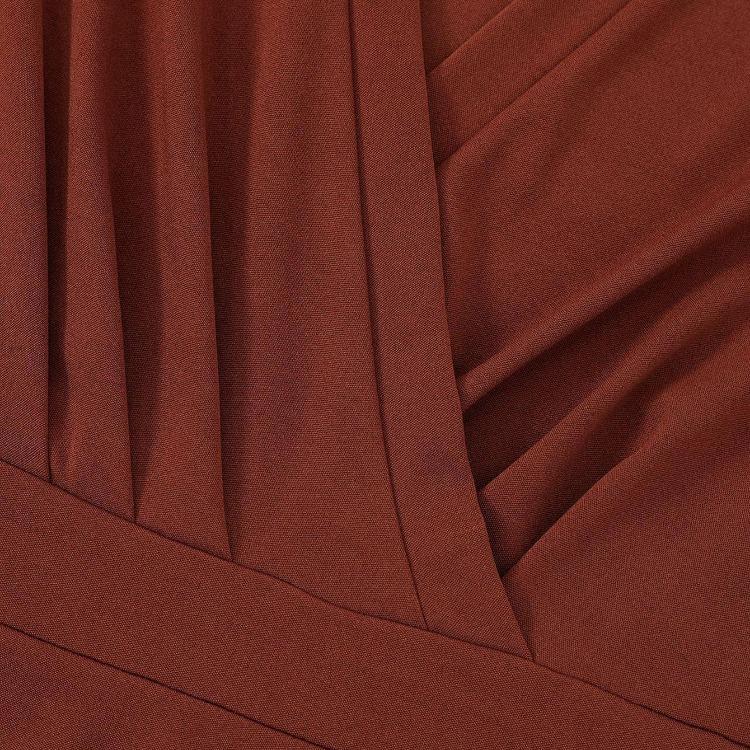 Summer Women Casual V-Neck Long Sleeve A-Line Dress High Waist Above Knee Solid Color Jacquard Dresses Spring S-XL