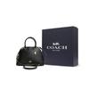 Coach Katy 30 Large Capacity Logo Plaque Leather Shell Bag Shoulder Bag Crossbody Bag Tote Bag Women Bags Black 2553-IMBLK