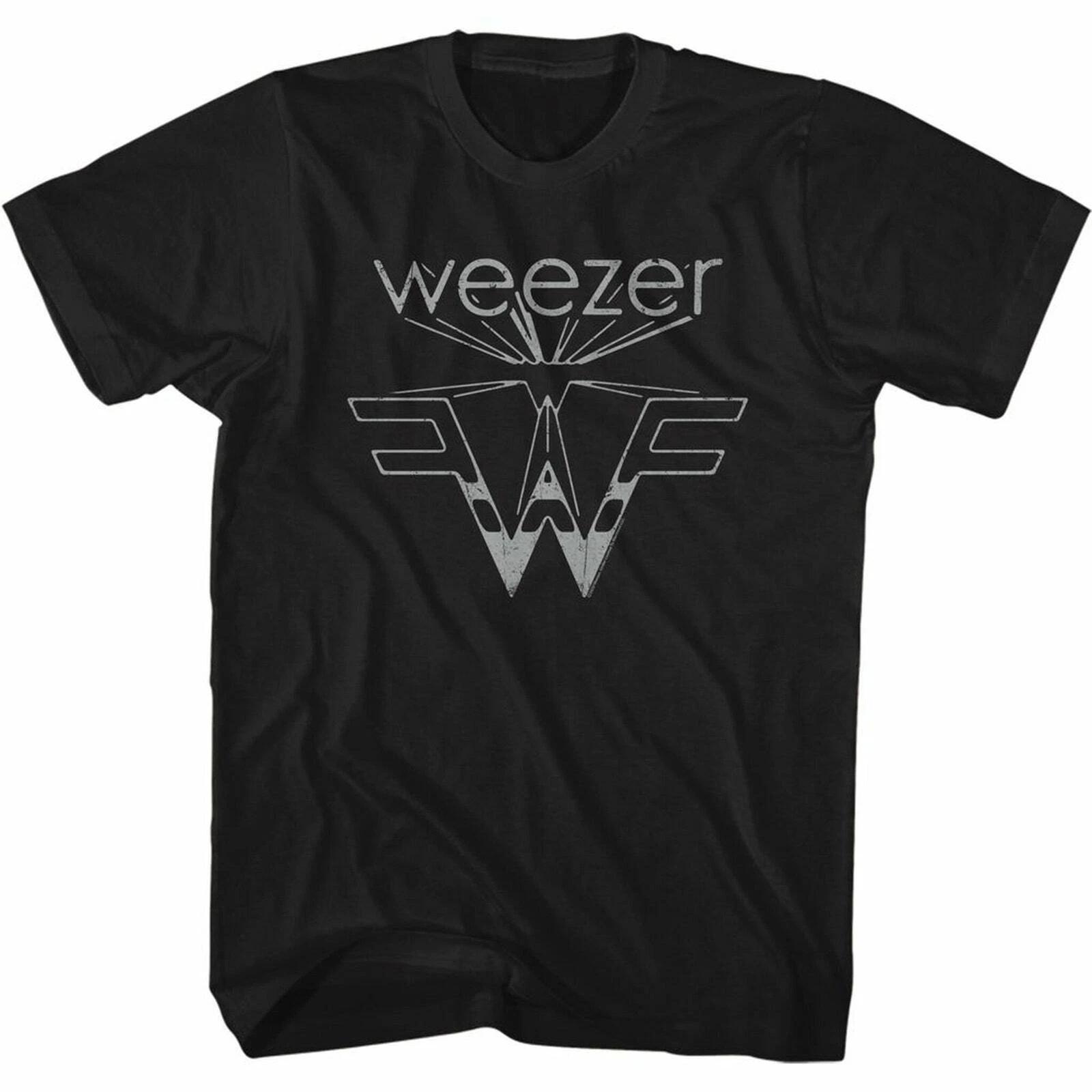 Weezer Flying W Black Adult T-Shirt XS