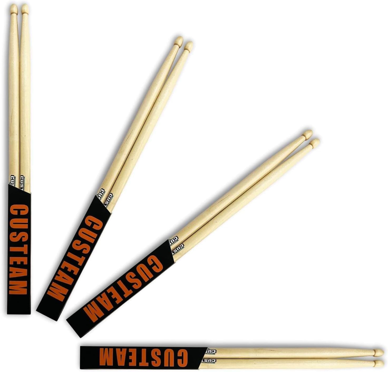 

CUSTEAM Maple Drumsticks (4 pairs, 5A)
