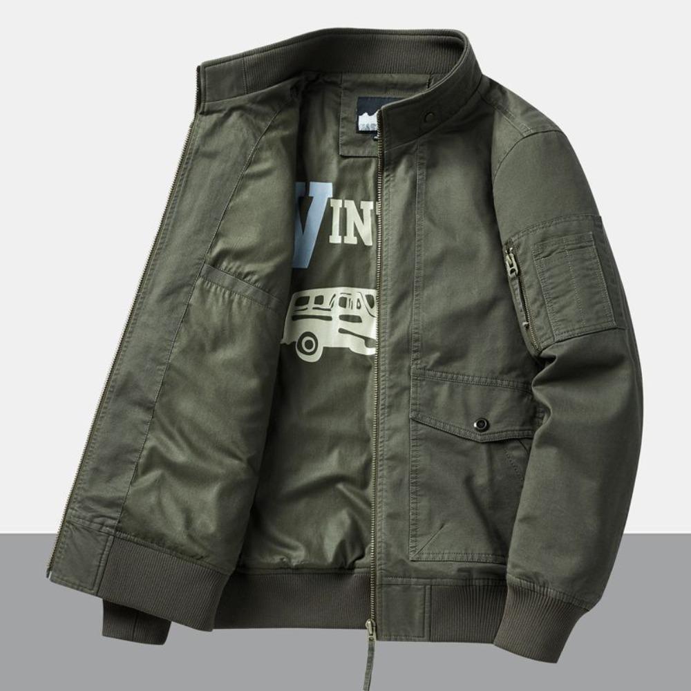 

Winter Autumn 2026 New Fashion American Men s Solid Color Casual Trendy Solid Color Loose Warm Cotton Jacket Male Coats M армія зелений колір