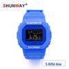 Korean Style Square Sports Watch for Students - Jelly Color, 50M Waterproof, Fashionable Design