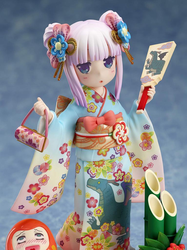 Furyu Miss Dragon Maid Kanna Harare Wear Scale PVC Painted Complete Figure Kobayashi's 1/7 AMU-FNX182